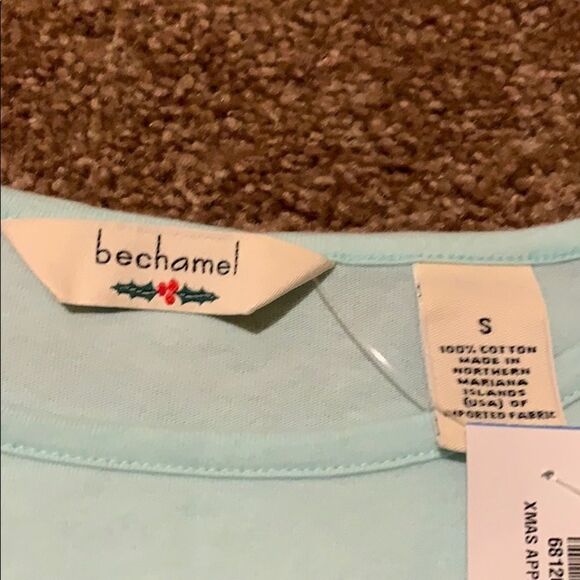 Bechamel Christmas top. Size small. NWT - Picture 5 of 7